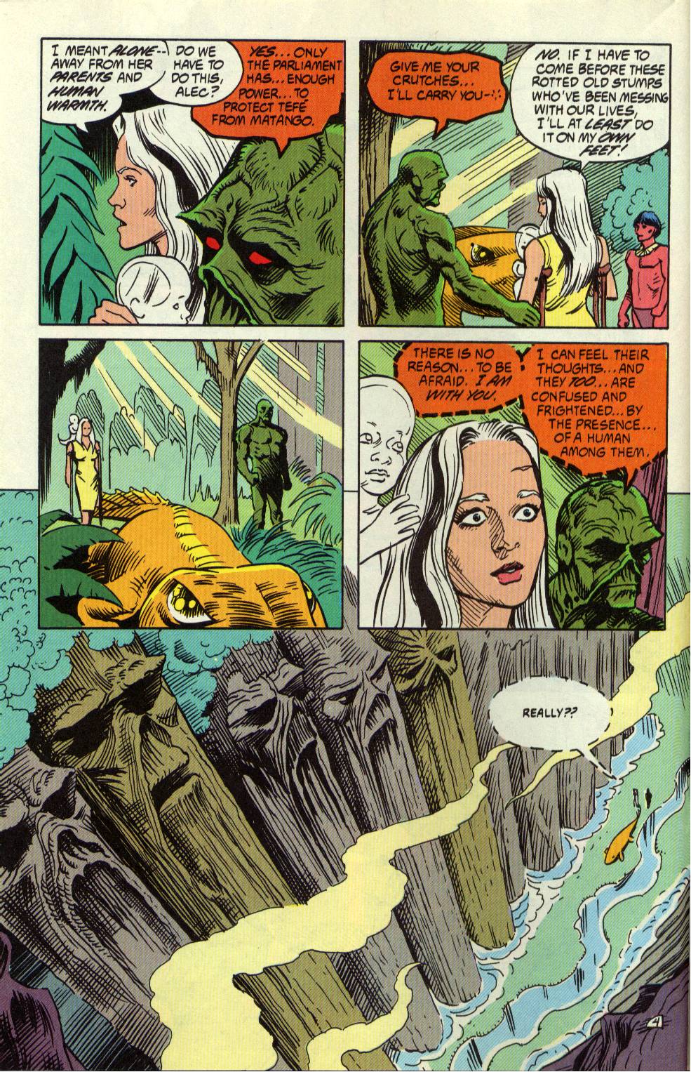 Read online Swamp Thing (1982) comic -  Issue #104 - 5