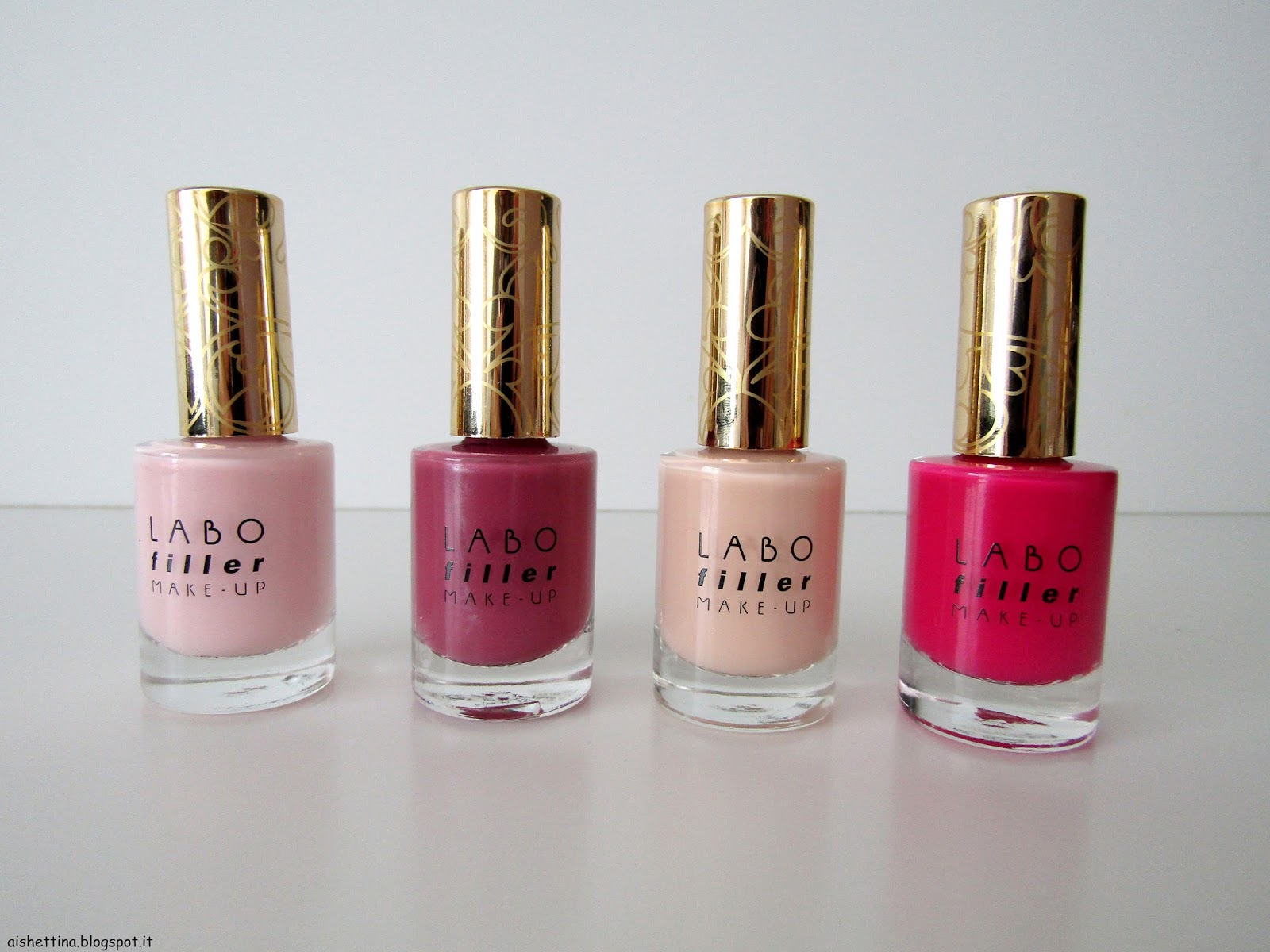 Labo Filler Makeup Nail Polishes Aishettina