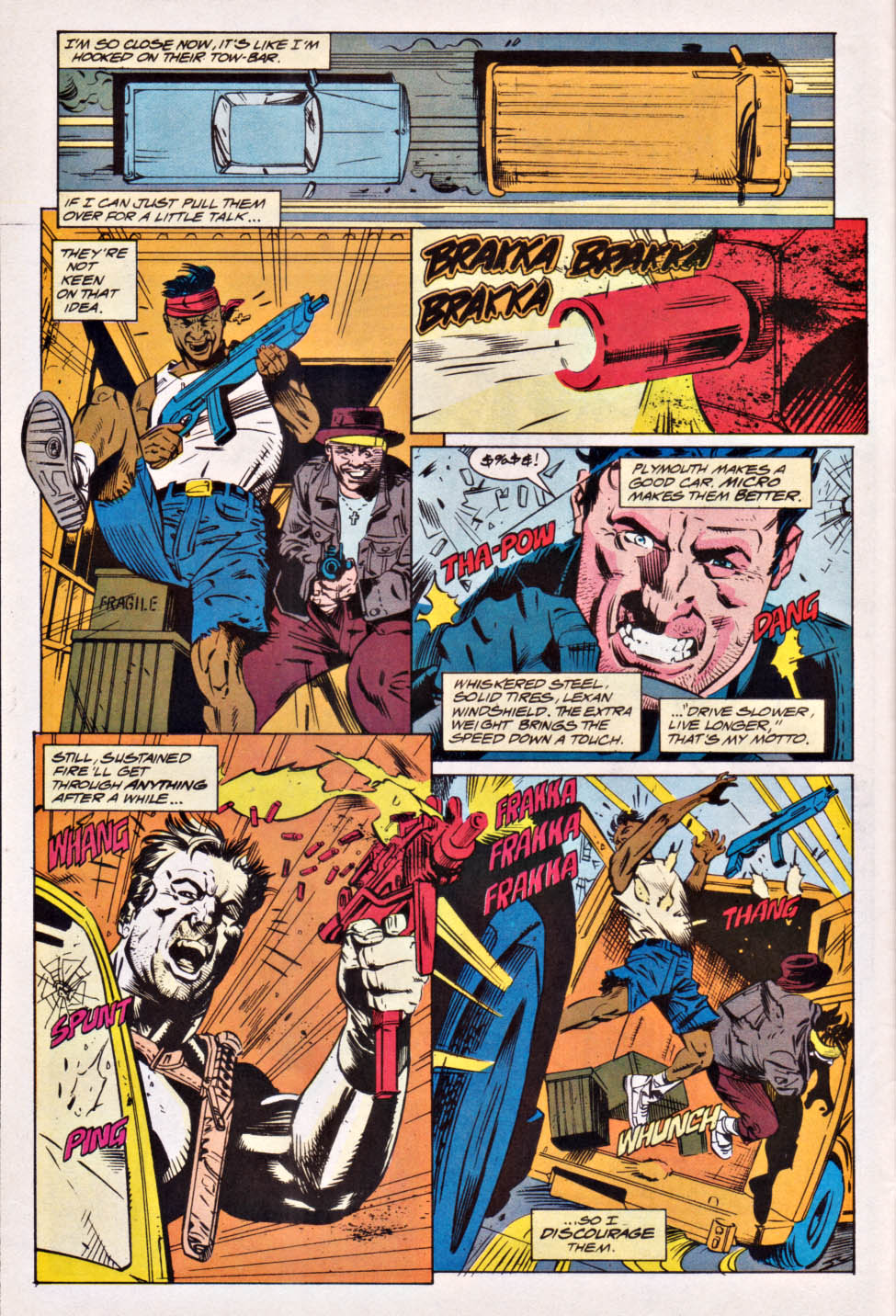 Read online The Punisher (1987) comic -  Issue #72 - Life during Wartime - 5