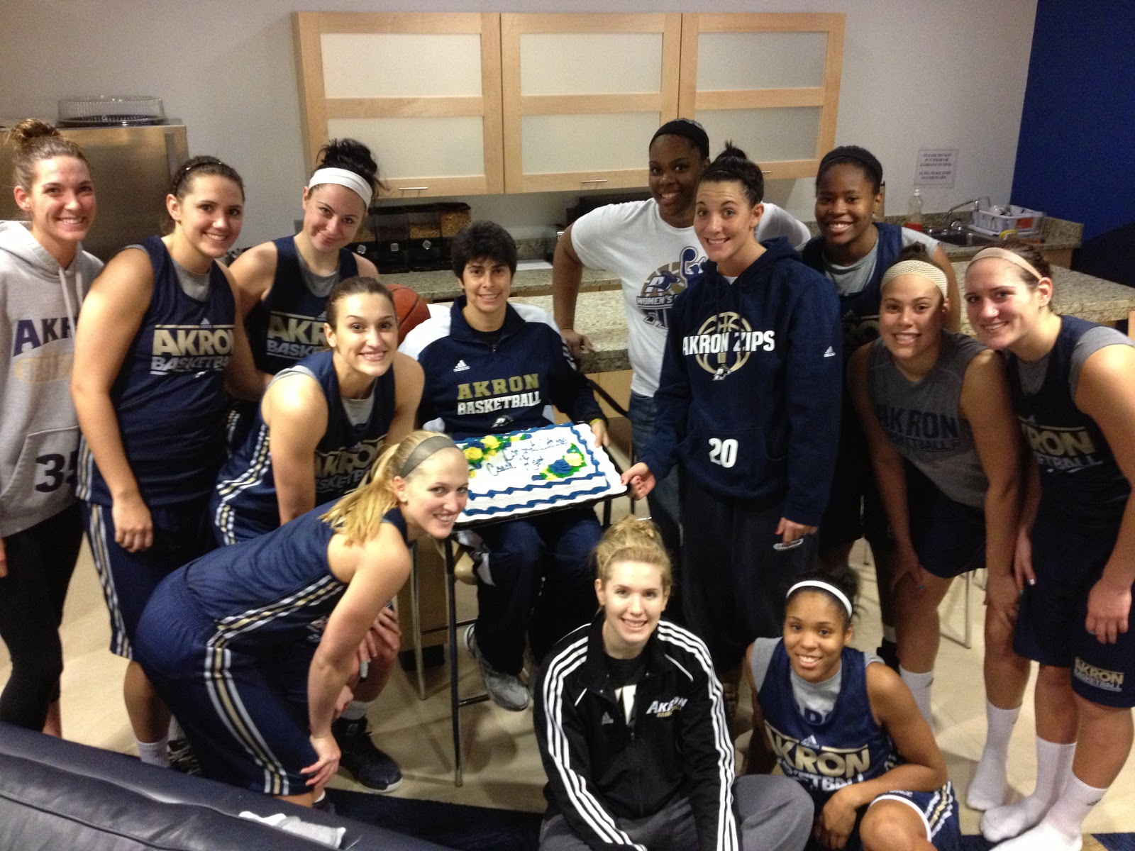 University of Akron Women's Basketball Zip Zone Coach Kest