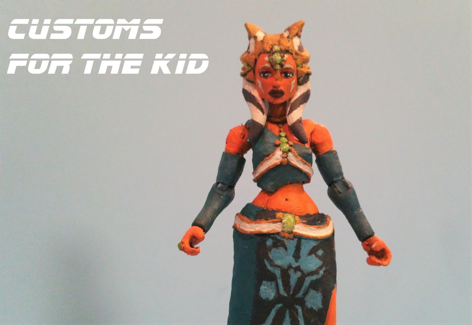 Customs for the Kid CLONE WARS "AHSOKA TANO ZYGERRIAN SLAVE" created