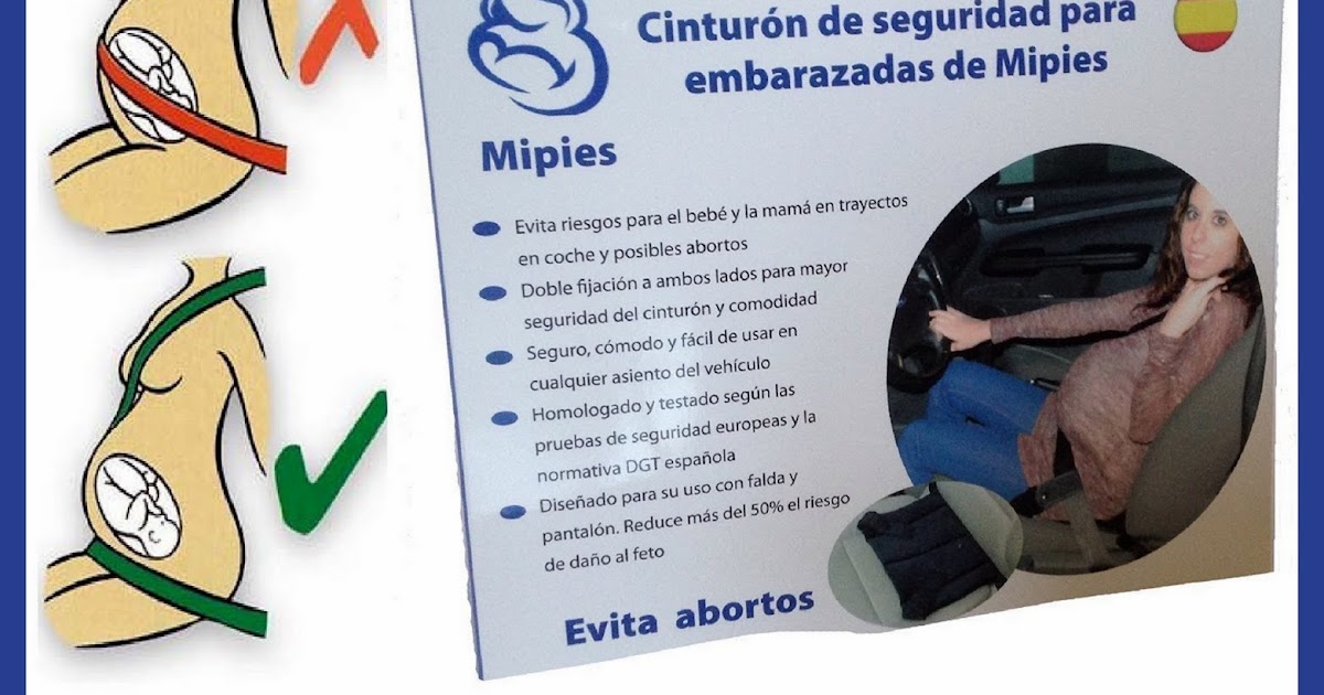 No sin mis hijos: Cinturón de seguridad para embarazadas, un imprescindible