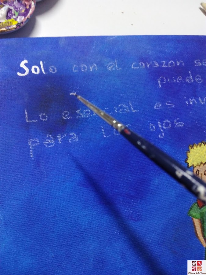 lienzo del principito