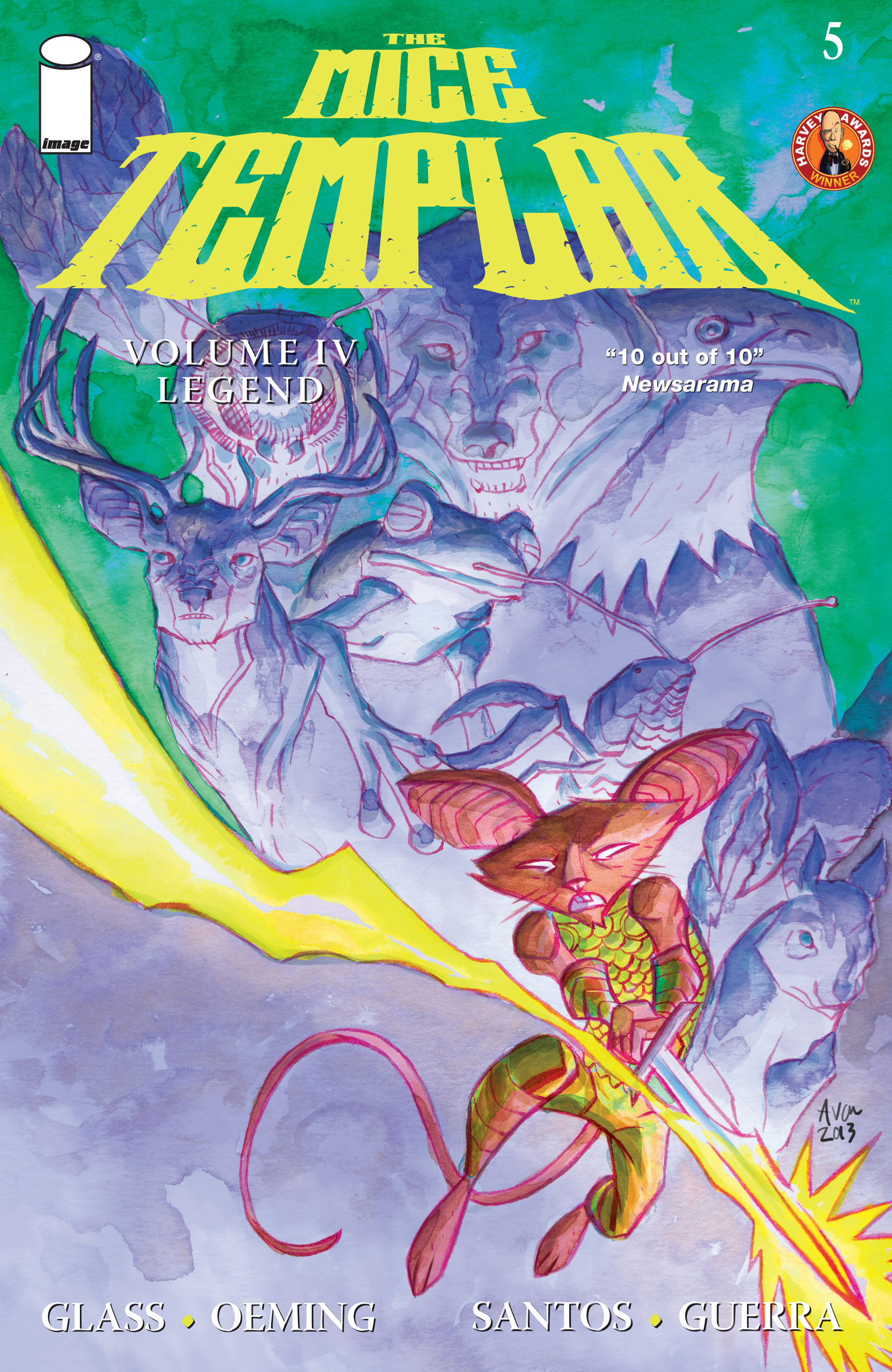 Read online The Mice Templar Volume 4: Legend comic -  Issue #5 - 1
