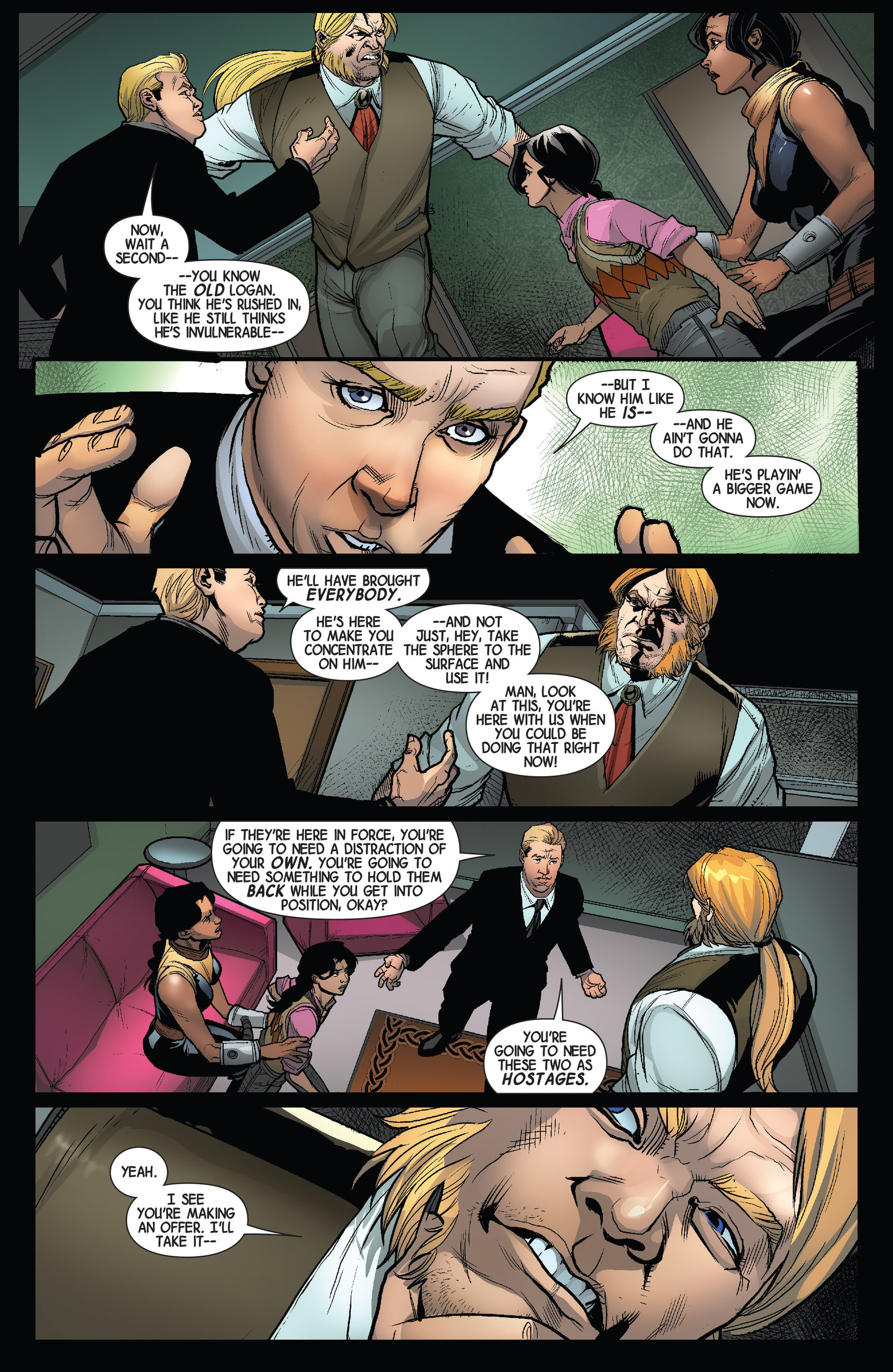 Read online Wolverine (2014) comic -  Issue #11 - 12