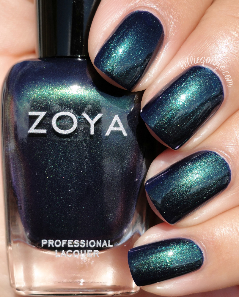 KellieGonzo Zoya Winter/Holiday 2016 Enchanted Collection Swatches