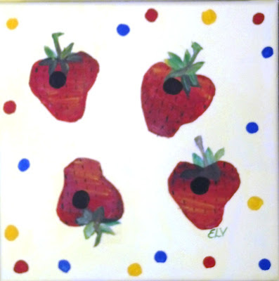 Cincinnati Murals: 5 Days of Fruit from "The Very Hungry Caterpillar"