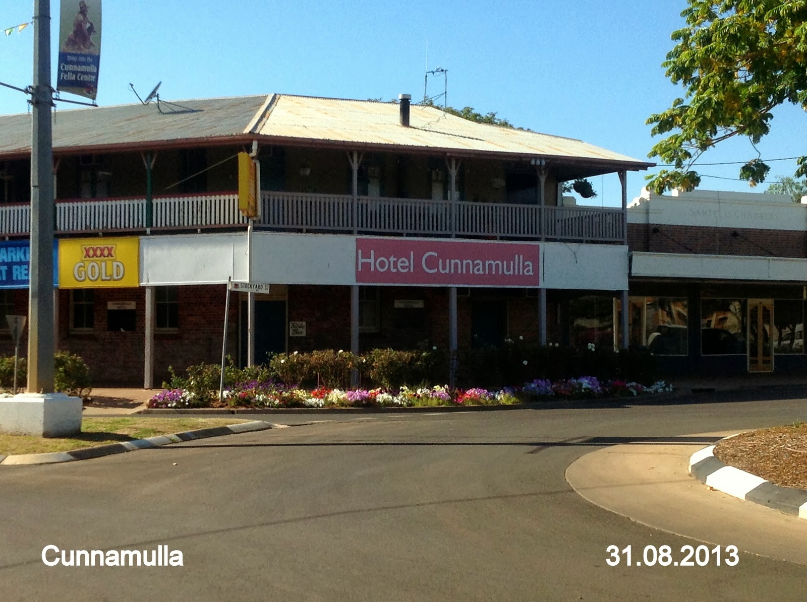Jan Martin s Travel Blog  Cunnamulla Town August 2013