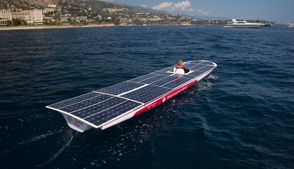 Marine Solutions Solar1 The first ever solar powered yacht race!