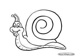 Snail coloring page 3