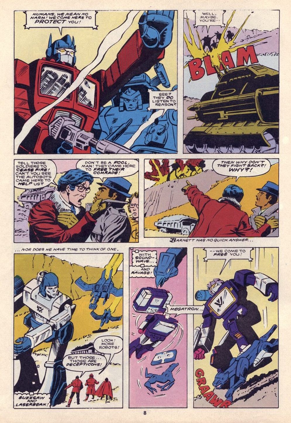 Read online The Transformers (UK) comic -  Issue #56 - 7
