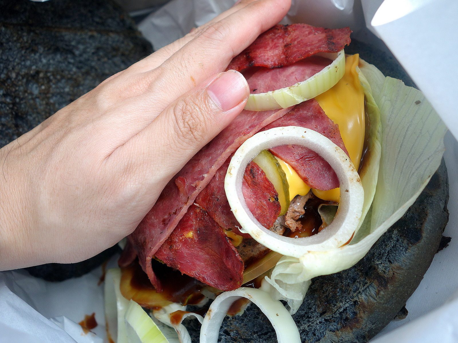 Eat Drink KL Big Mouth Burger Bandar Sunway