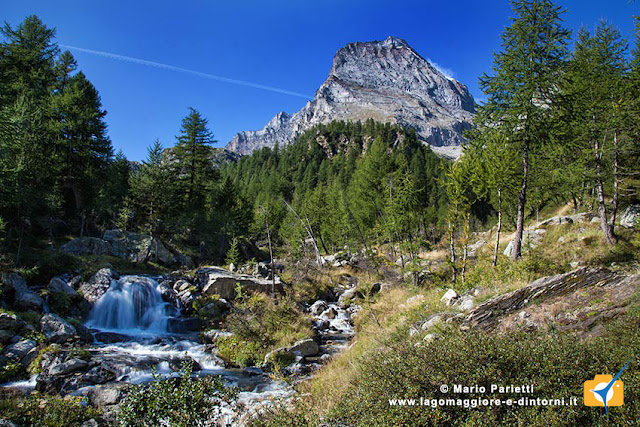 Monte Leone e torrente Cianciavero Monte Leone e torrente Cianciavero