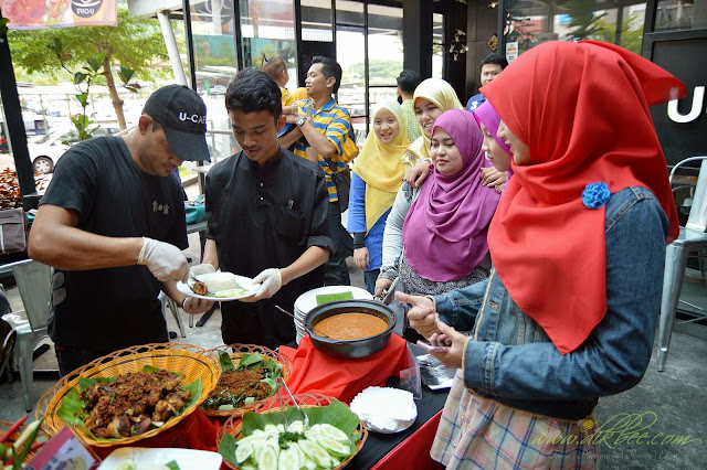 Nasi Kukus Rempah Chicken Pelbagai Menu Menarik Di U-Cafe Wangsa Walk