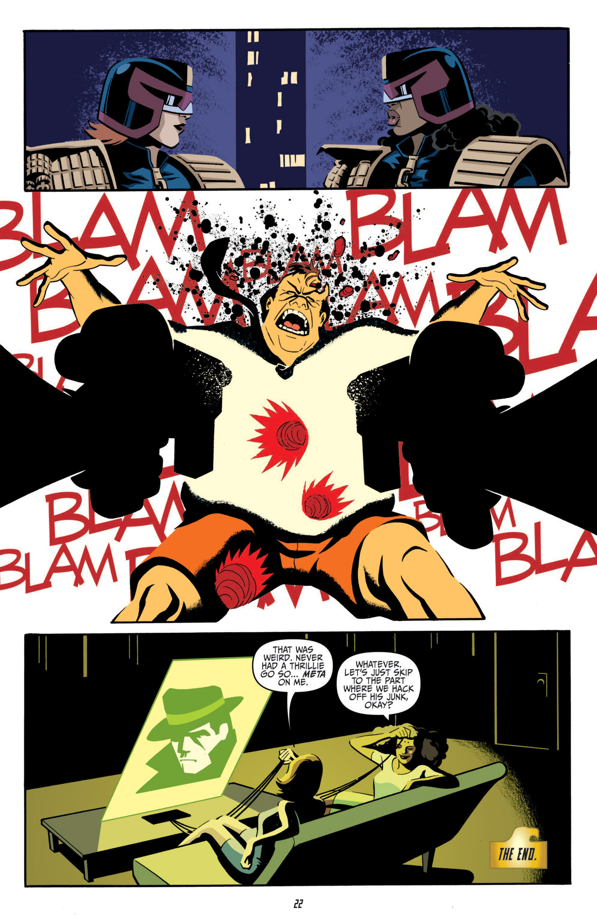 Read online Judge Dredd (2012) comic -  Issue #5 - 24