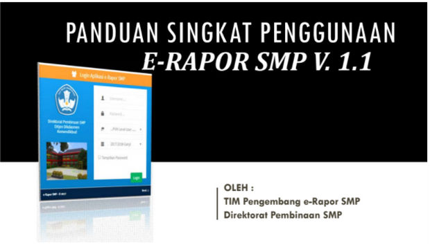 Aplikasi E Rapor Smp 2020 Versi 1 1 Updater Sch Paperplane