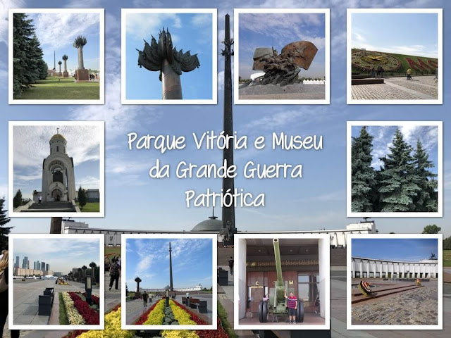 Parque da Vitória e Museu II Guerra Mundial - Moscovo 