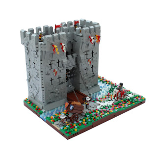 Woodstock Castle Lego Gatehouse Woodstock Castle Lego Gatehouse