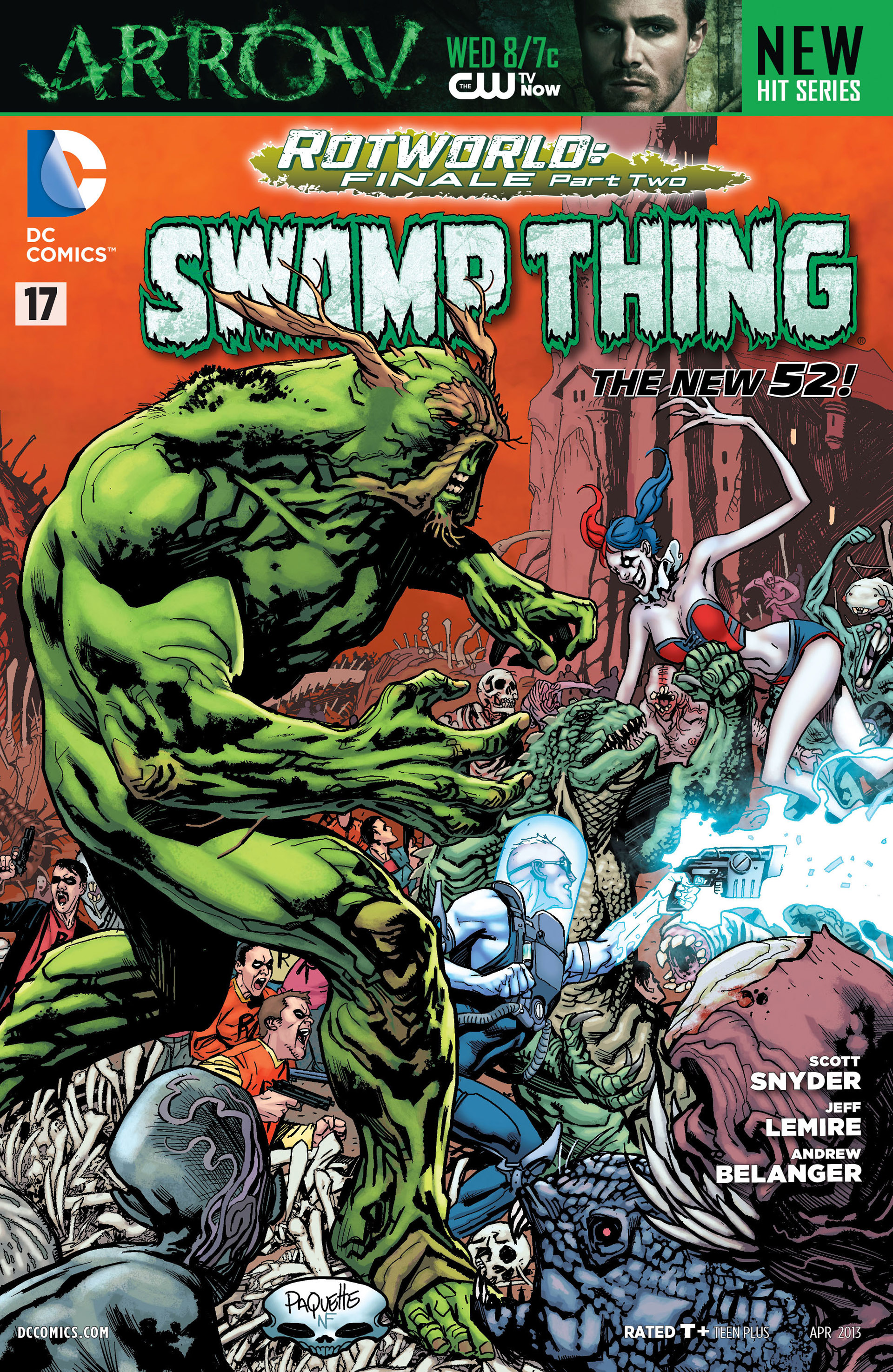 Read online Swamp Thing (2011) comic -  Issue #17 - 1