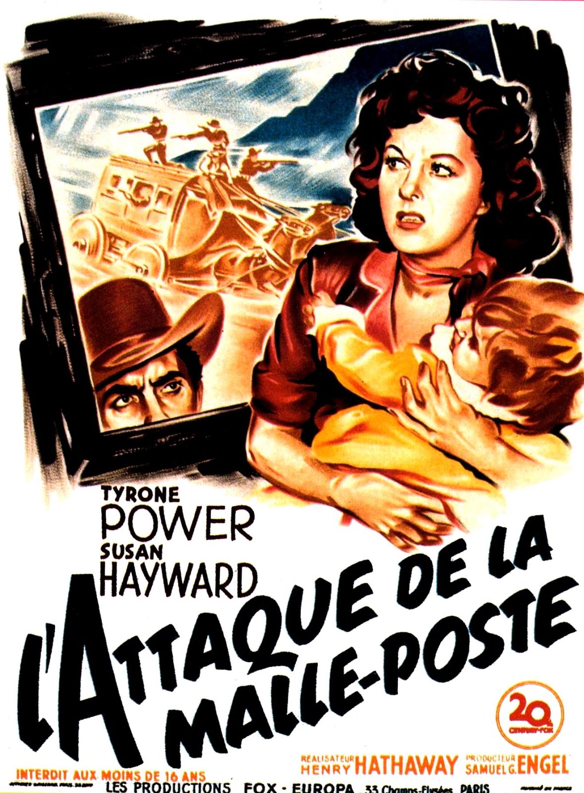 L'attaque de la Malle-Poste (1950) Henry Hathaway - Rawhide (01.1950 / 03.1950)