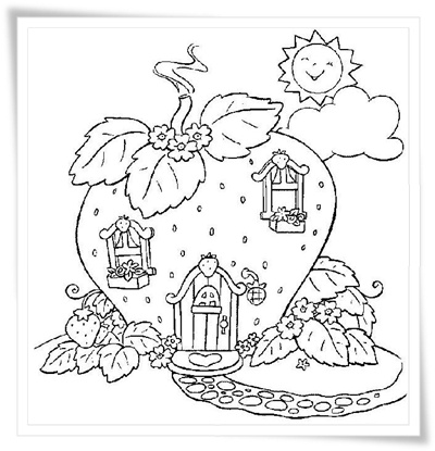 Gratis Malvorlagen Emily Erdbeer Coloring And Malvorlagan