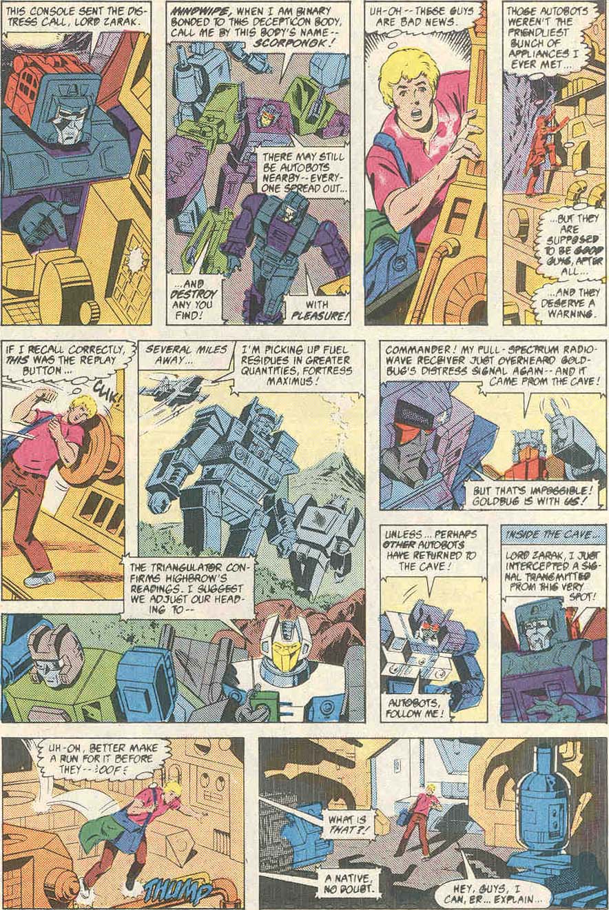Read online The Transformers (1984) comic -  Issue #38 - 15