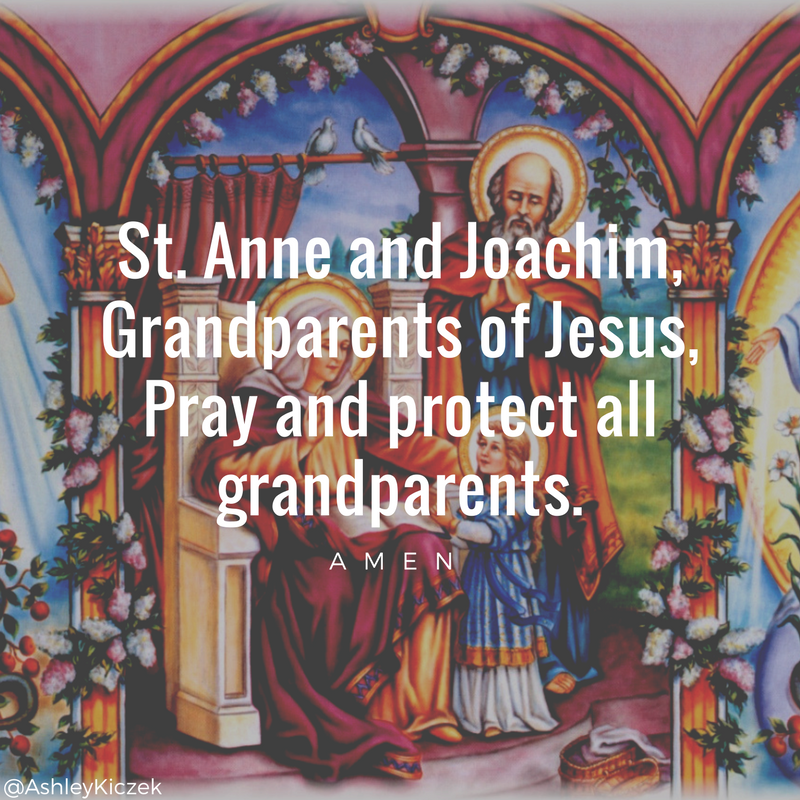 Prayer to St. Anne And Joachim