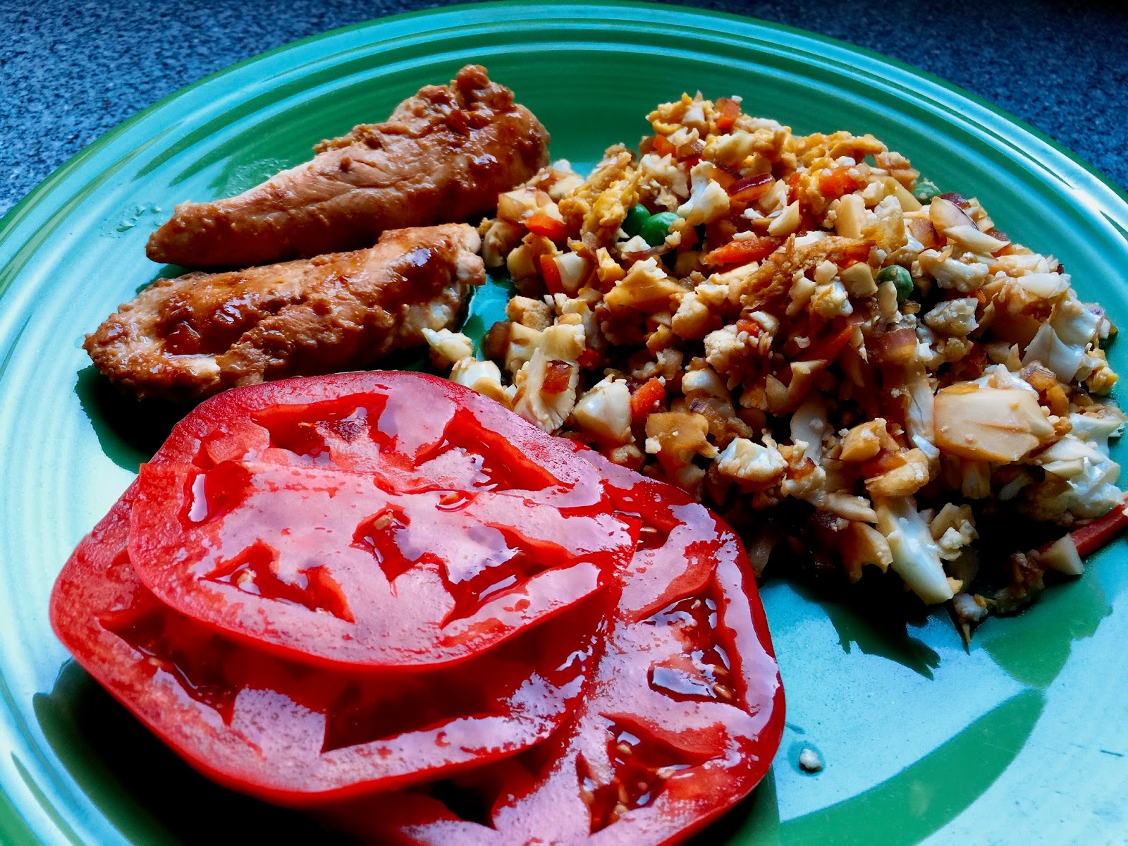 Husband Tested Recipes From Alice's Kitchen Cauliflower “Fried Rice”