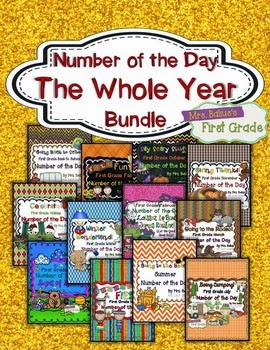 https://www.teacherspayteachers.com/Product/Number-of-the-Day-The-Whole-Year-First-Grade-Place-Value-Bundle-1084852