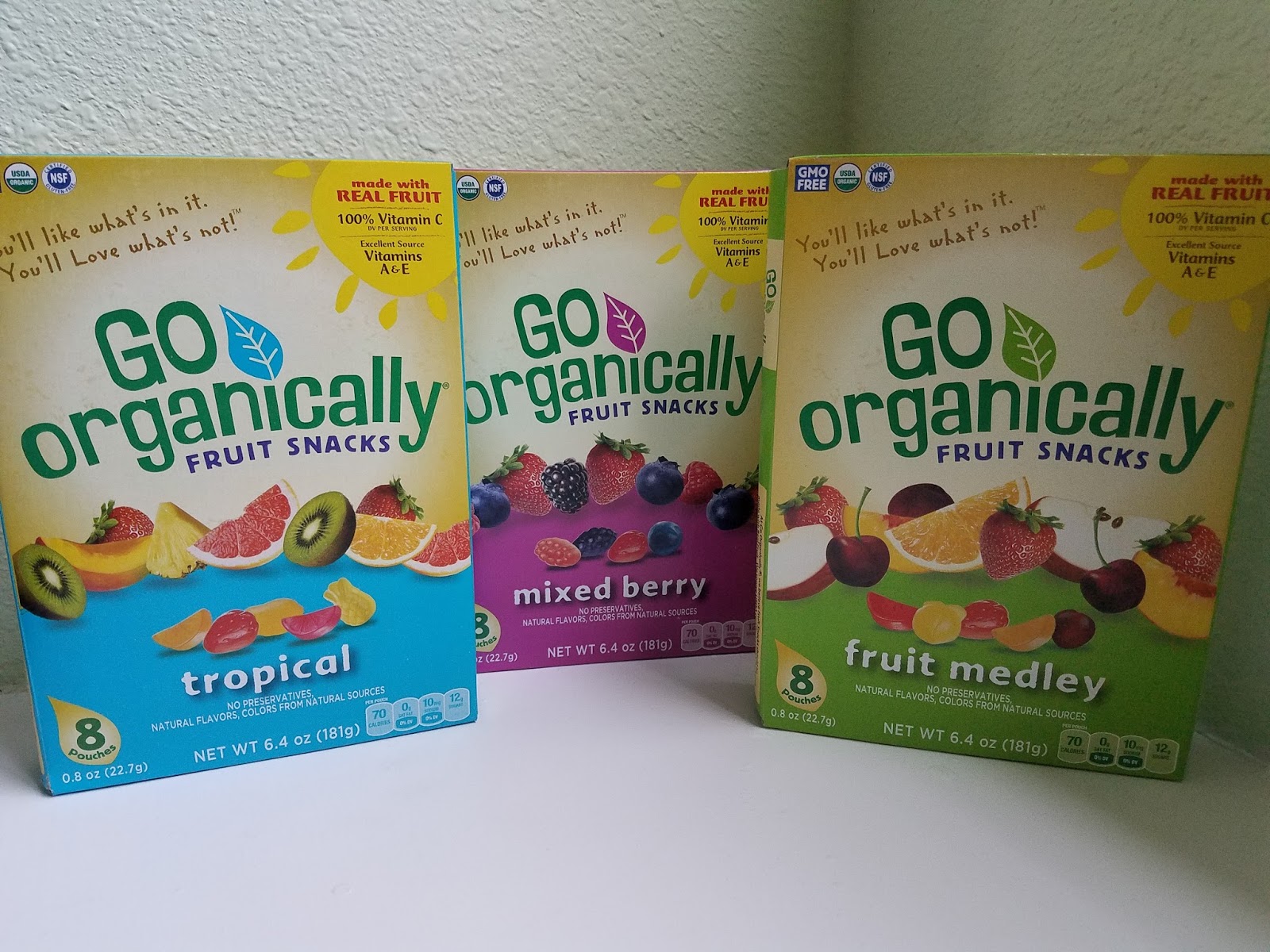The ABCD Diaries Delicious Organic Fruit Snacks from GO Organically! spon