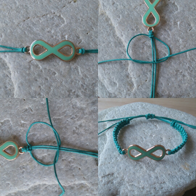 Armbandenset groen blauw