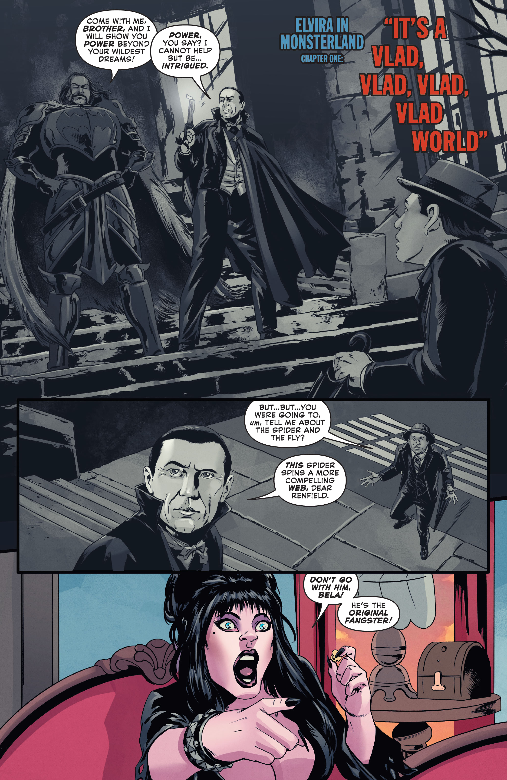 Read online Elvira in Monsterland comic -  Issue #1 - 7