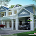 3354 sq-ft house exterior design