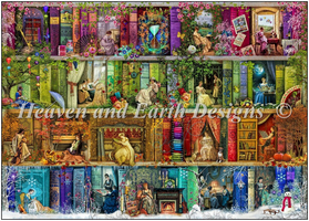 AIS MC-49295 A Stitching Shelf HAED artwork by Aimee Stewart " AIS MC-49295 A Stitching Shelf