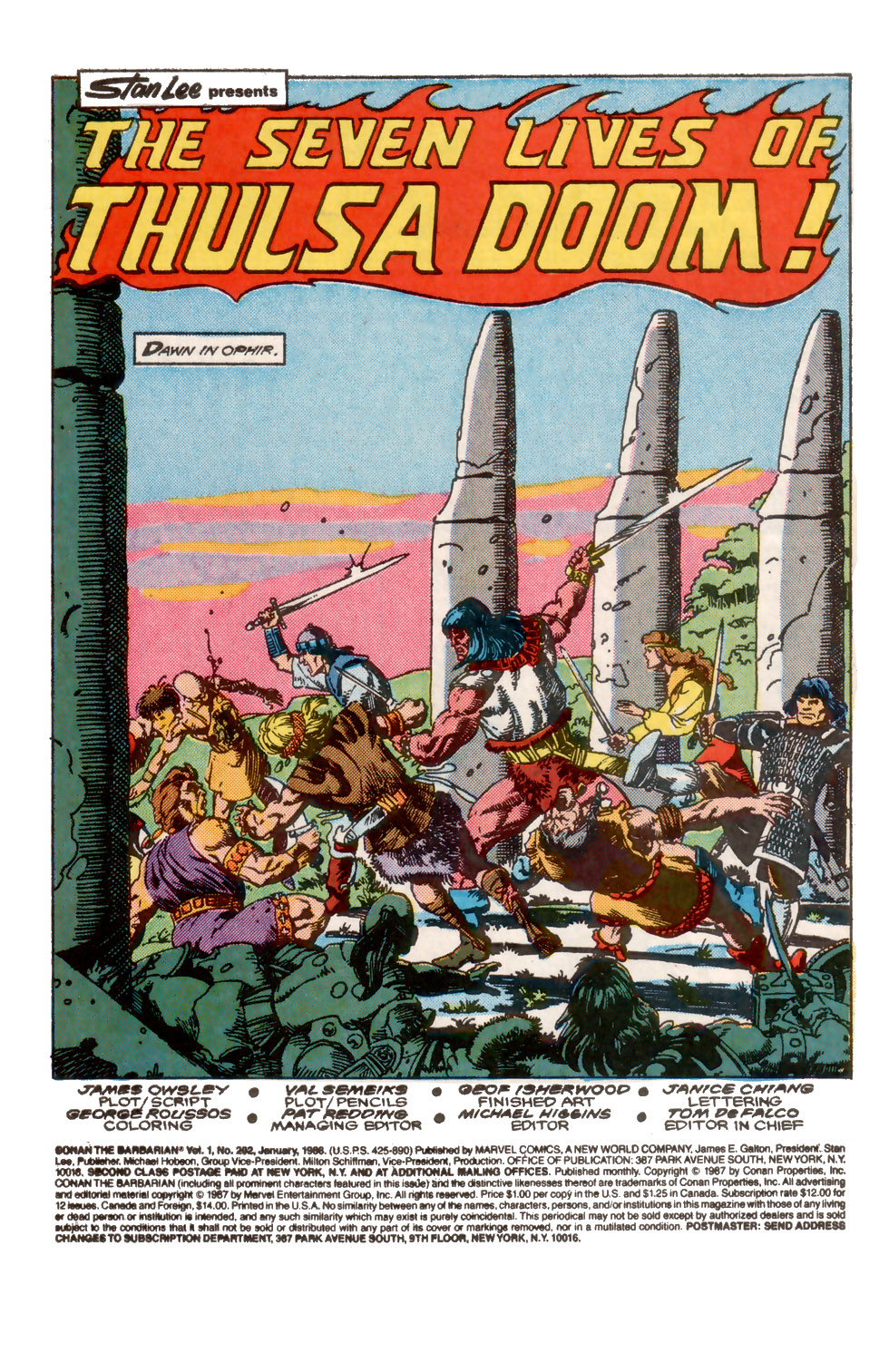 Read online Conan the Barbarian (1970) comic -  Issue #202 - 2