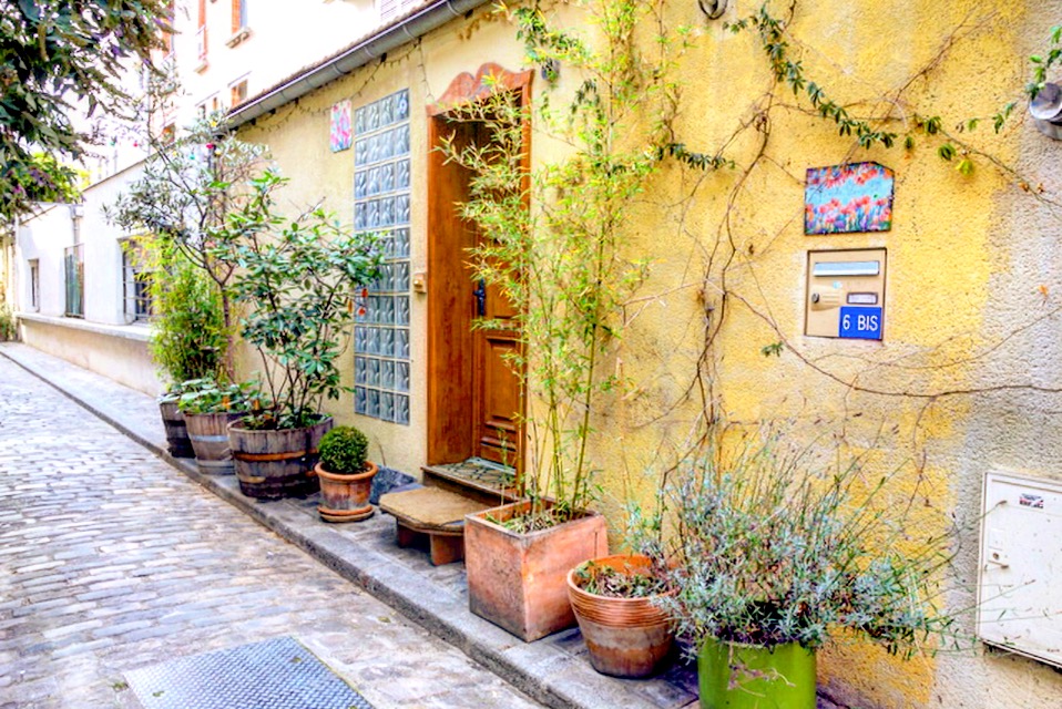 Paris La villa des Tulipes, une oasis urbaine XVIIIème Paris la douce