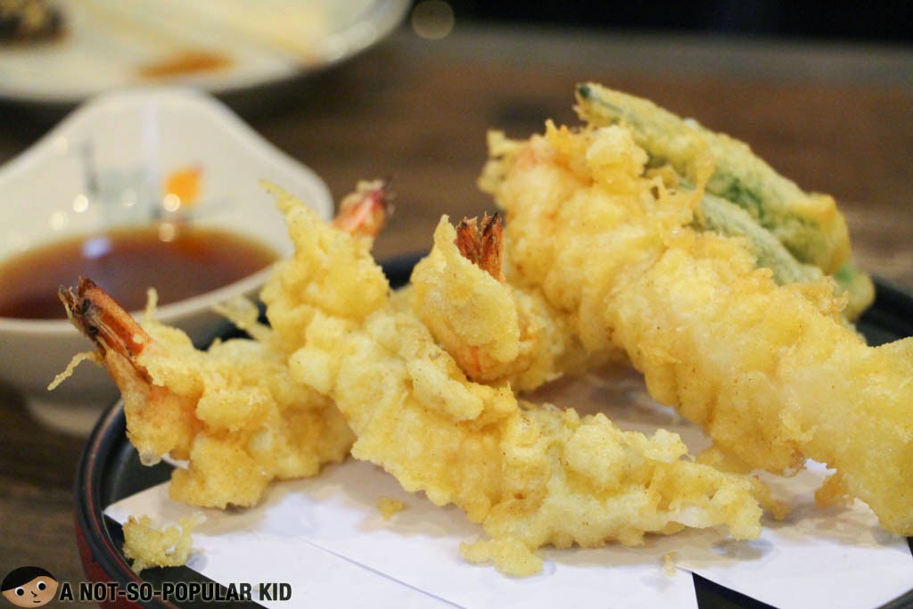 The affordable but overly bland Ebi Tempura