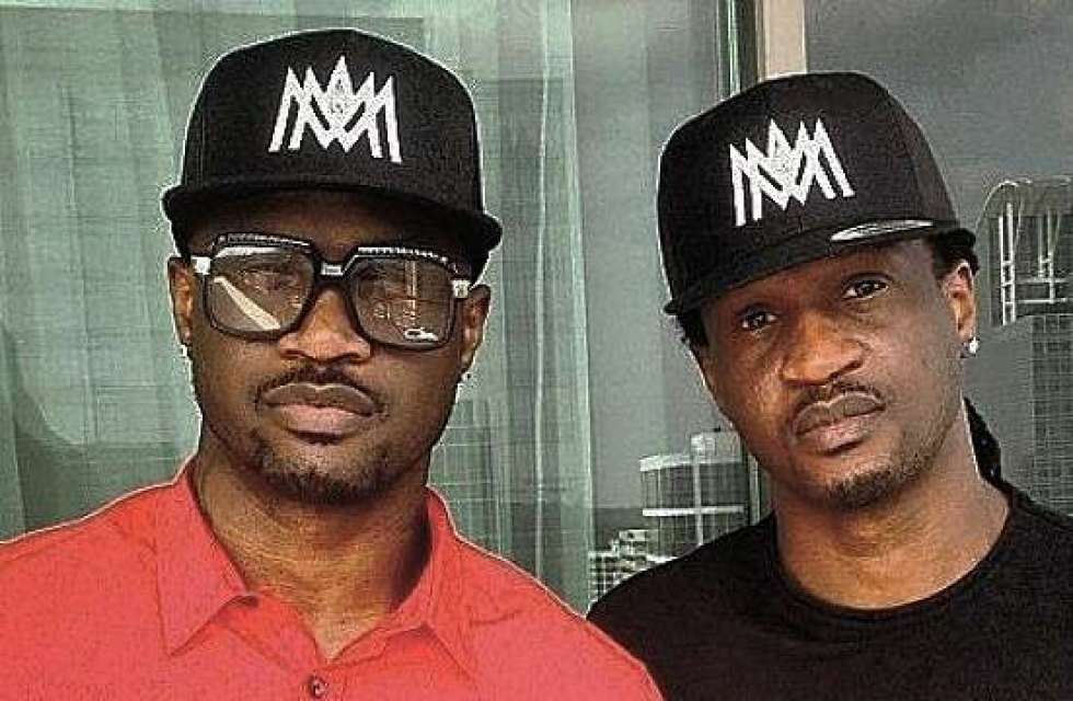 Image result for Peter Okoye to drag his twin brother, Paul to court for promoting show with his photo