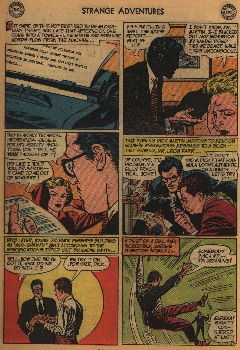 Read online Strange Adventures (1950) comic -  Issue #31 - 14