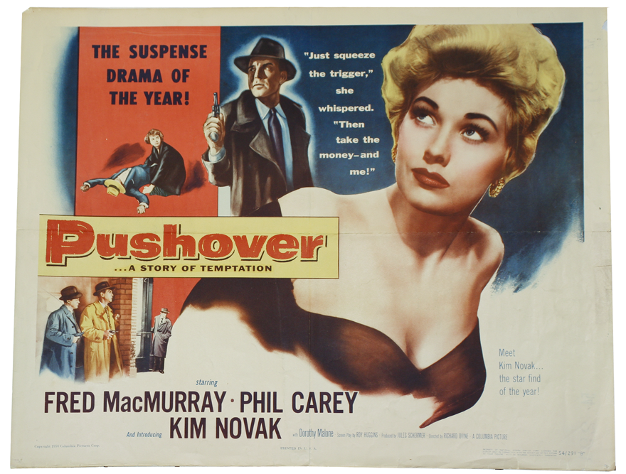 Tune Up Film Poster Richard Quine Pushover 1954 tune-up-film-poster-richard-quine-pushover-1954