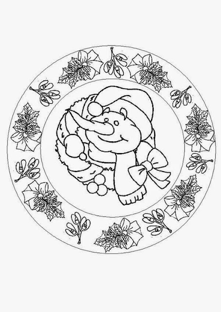 The Holiday Site: Holiday Mandala Coloring Pages Free and Downloadable