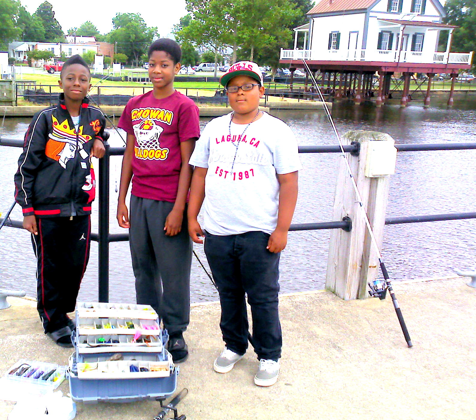 The View from 256 Fishing in Edenton, North Carolima