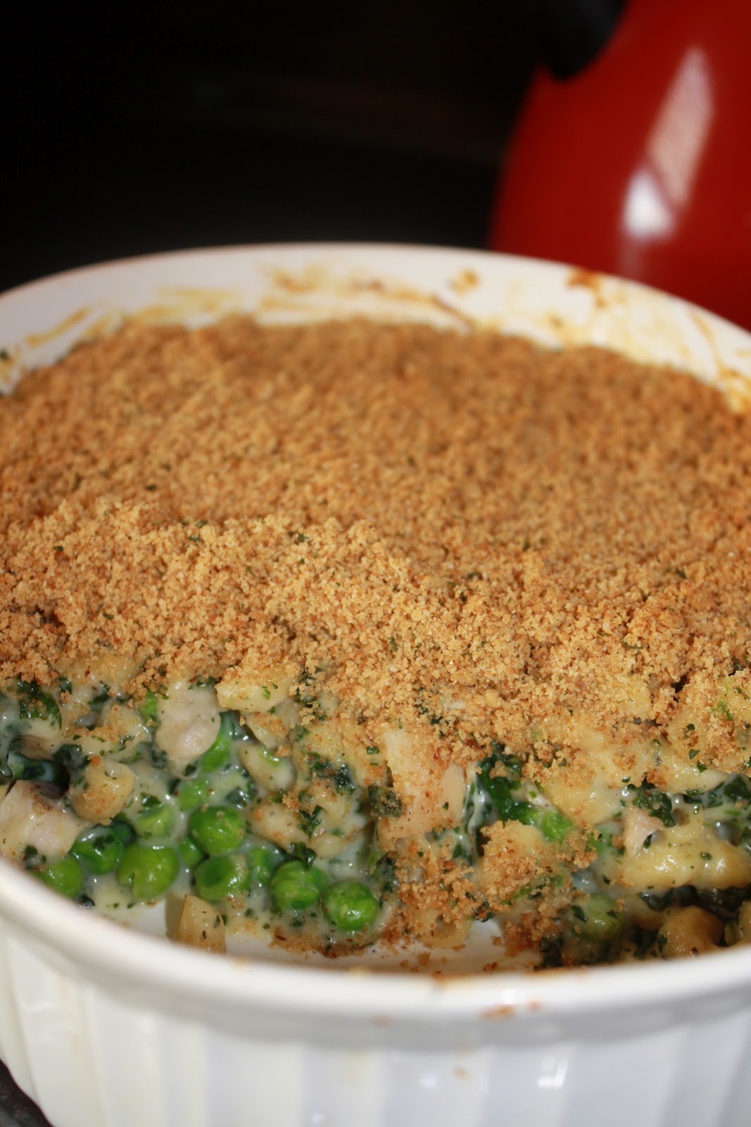 CaraCakes: Spinach and Chicken Casserole