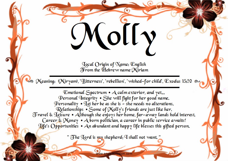 what does the name molly mean in english what does the name molly mean in english