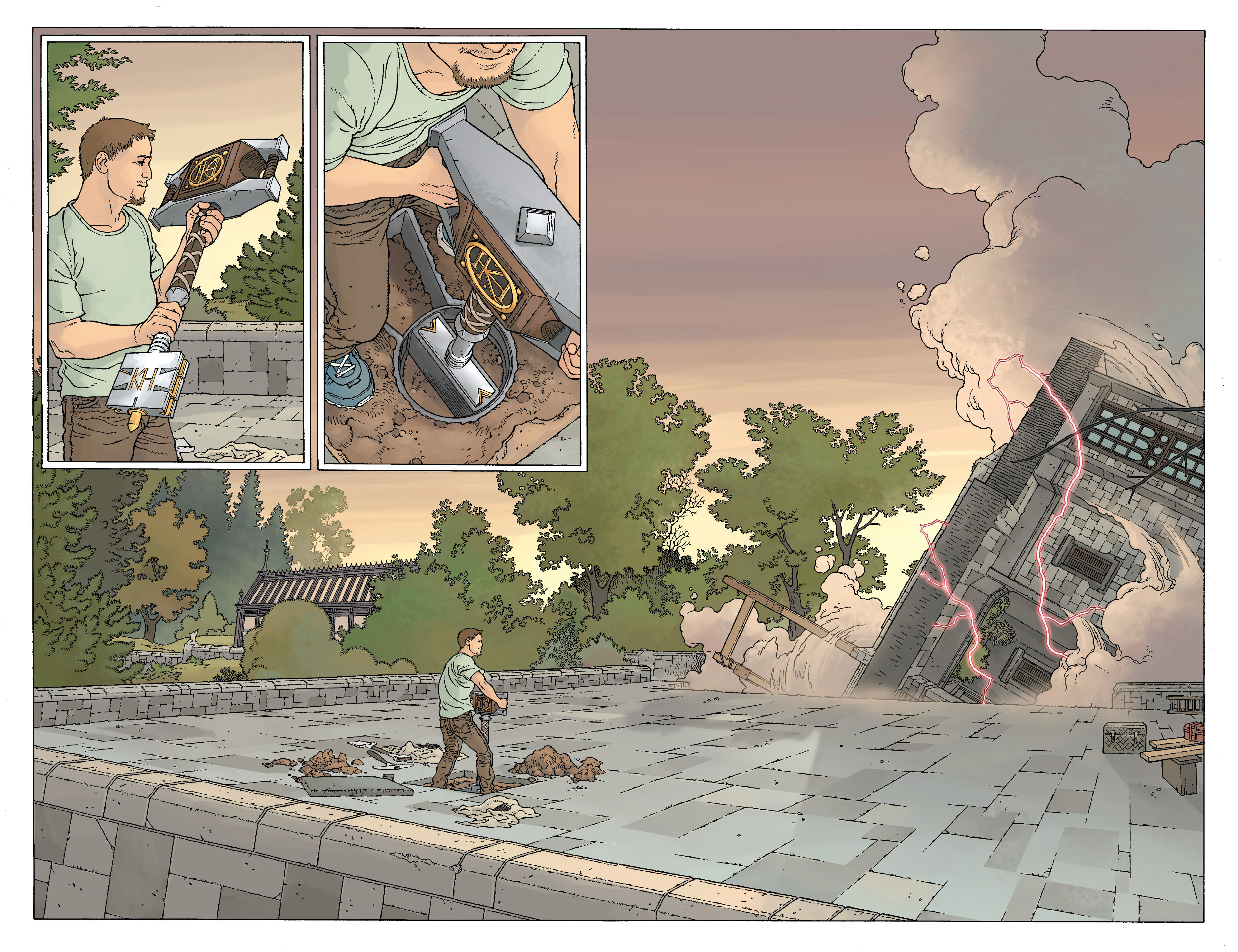 Read online Locke and Key: Dog Days comic -  Issue # Full - 19
