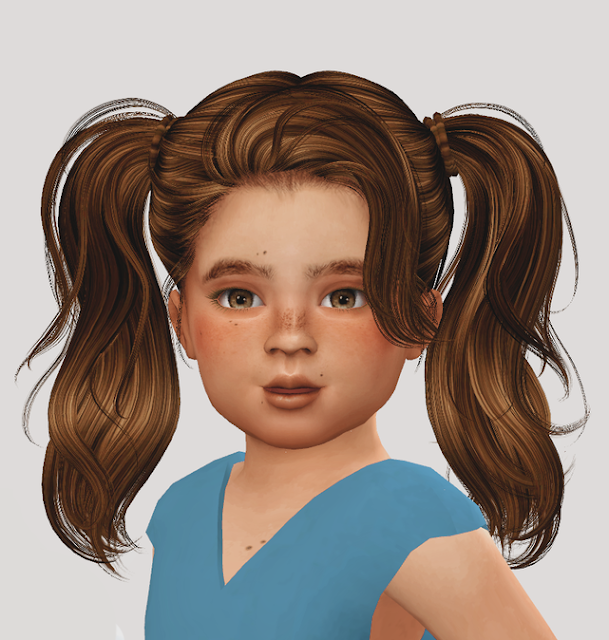 Sims 4 CC's - The Best: Toddlers & Kids Hair by Simiracle