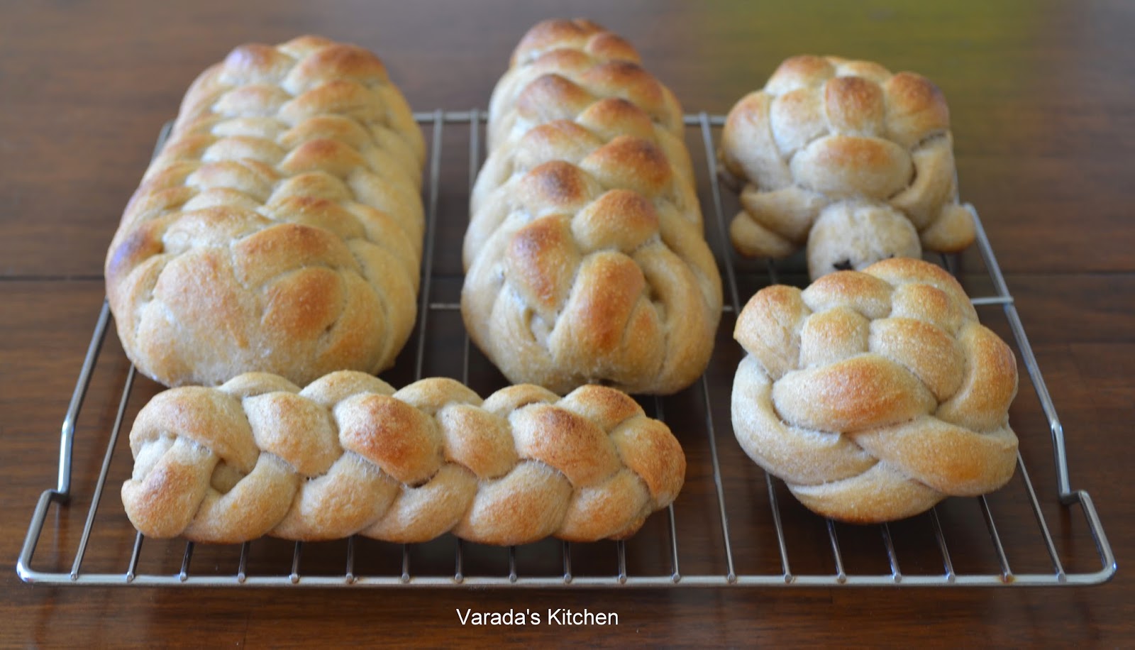 Varada's Kitchen and Garden Braided Bread