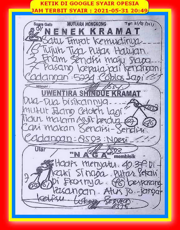 Syair Harian Hk 31 Mei 2021 Kode Syair Sgp Hk Sd Motesia Syair Harian Hk 31 Mei 2021 Kode Syair Sgp Hk Sd Motesia