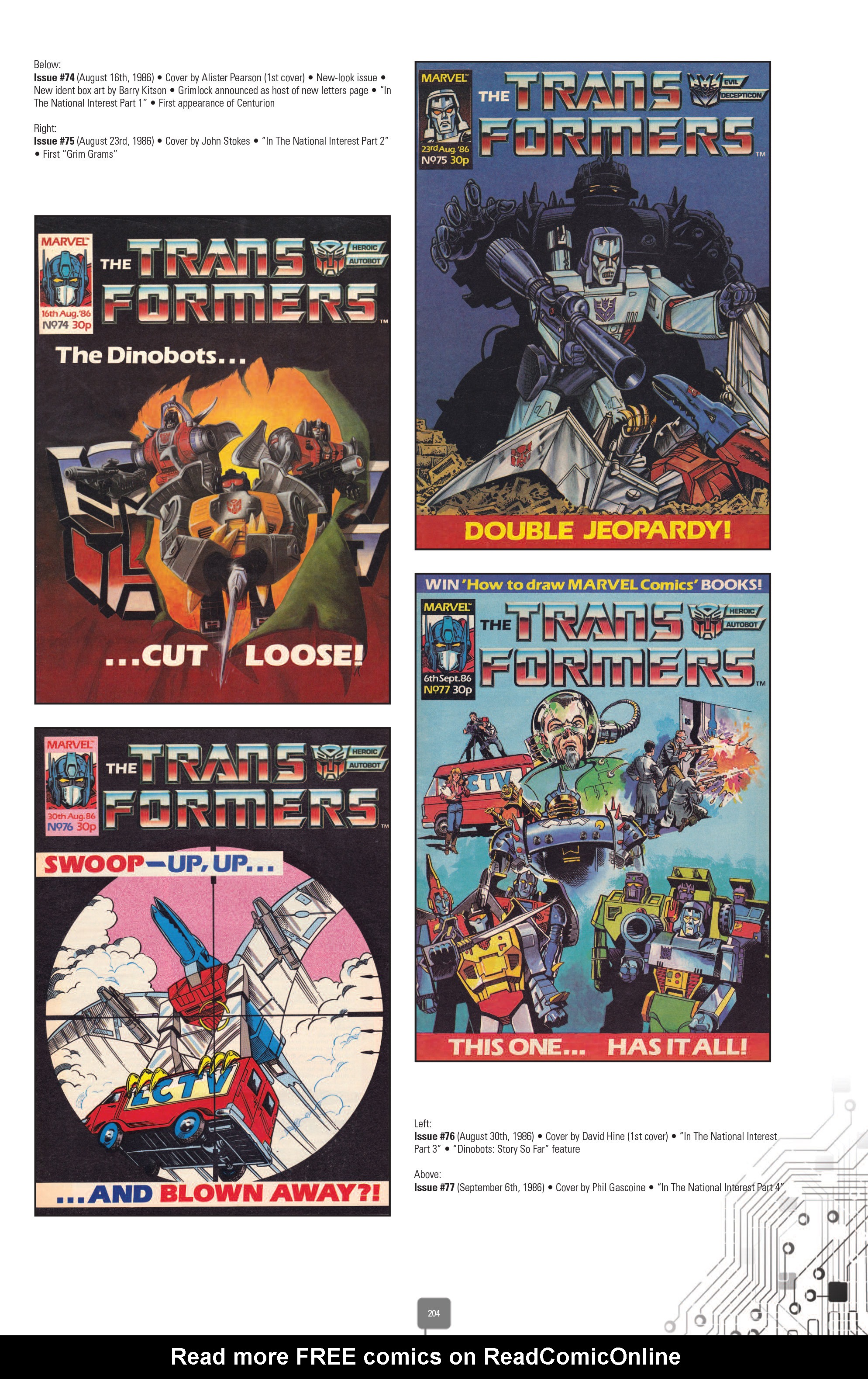 Read online The Transformers Classics UK comic -  Issue # TPB 2 - 205