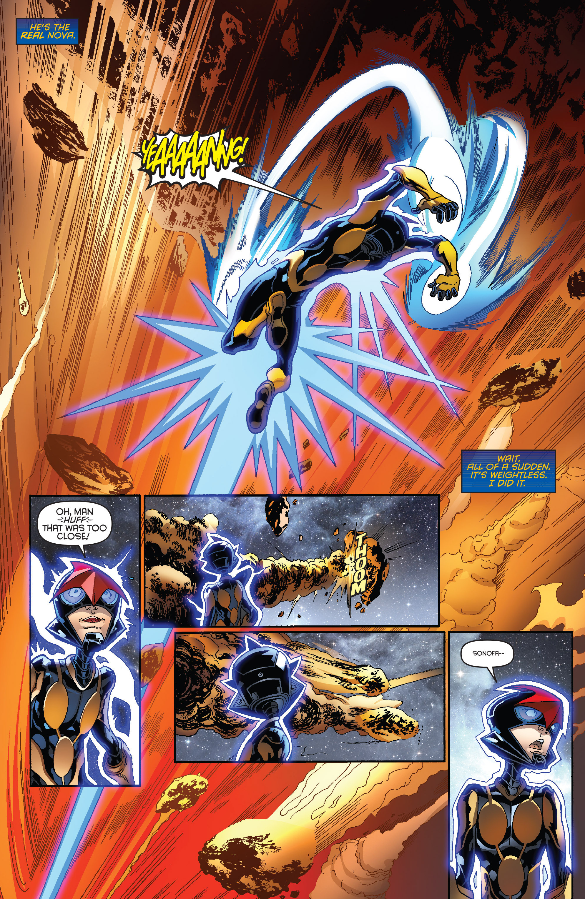 Read online Nova (2013) comic -  Issue #30 - 16